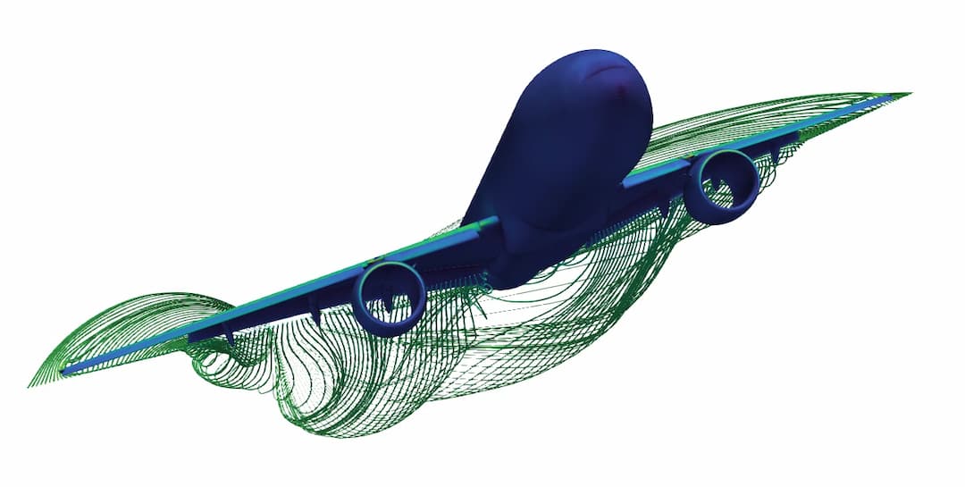 NASA CRM aircraft simulation