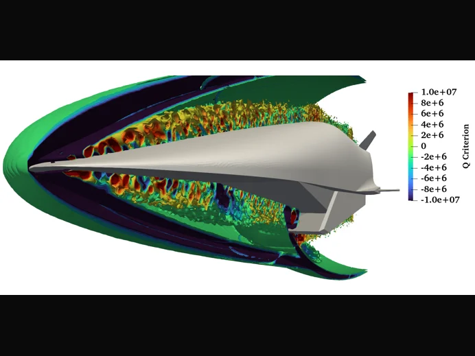 X-51 like vehicle simulation